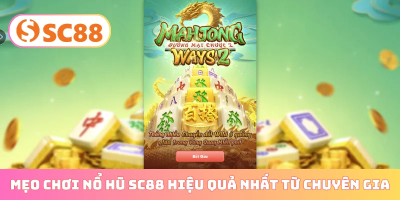 Mẹo chơi nổ hũ SC88 hiệu quả nhất từ chuyên gia