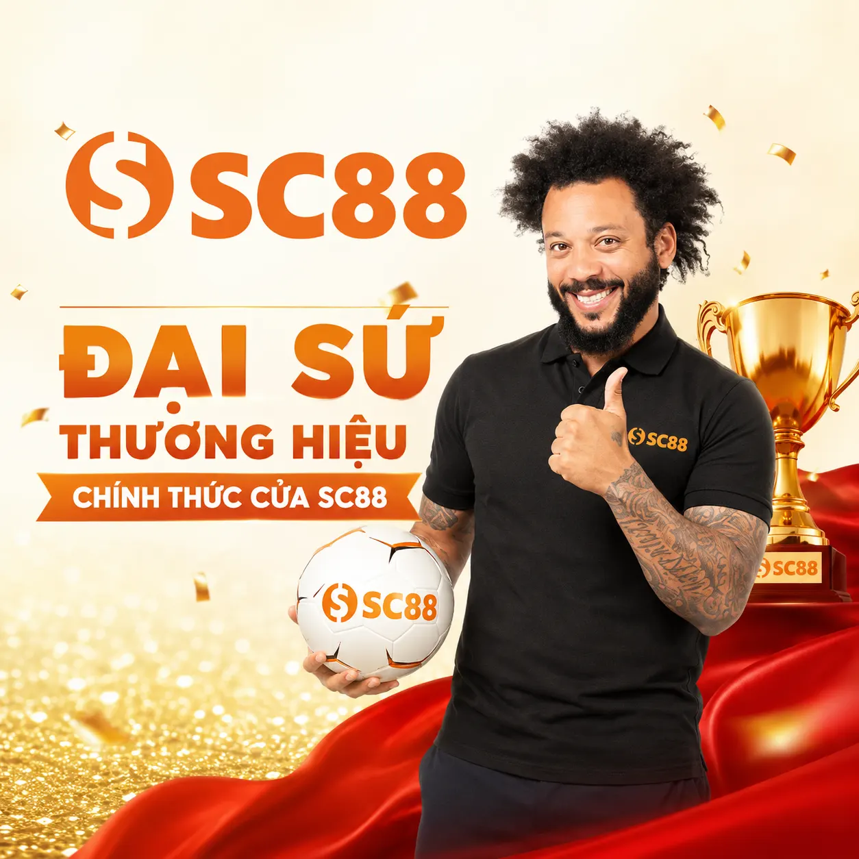 marcelo đại sứ thương hiệu sc88